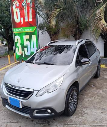 PEUGEOT 2008 1.6 16V FLEX ALLURE 4P AUTOMÁTICO PEUGEOT 2008 1.6 16V FLEX ALLURE 4P AUTOMÁTICO